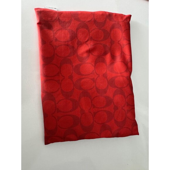 Coach Women’s One Piece Swimsuit Bathing Suit Authentic Signature Red Sz XS NEW - Picture 13 of 14